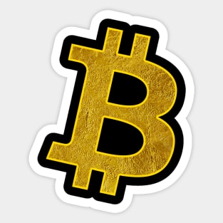 Bitcoin BTC coin Crypto coin Crytopcurrency Sticker